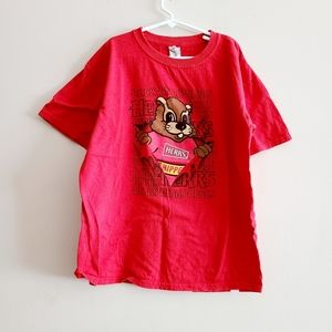 💘 Pick 3 For $15 Herr's Red Tee Shirt Youth L